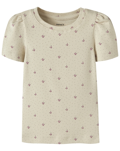 Name It - NMFHannis T-Shirt - Almond Milk